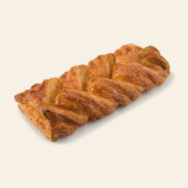 Trenza de Crema Con Manzana
